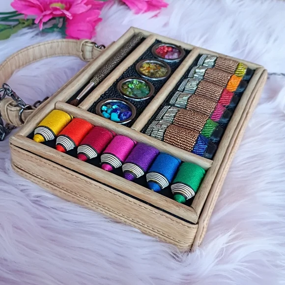 Mary Frances Art & Soul Painter's Artist Supplies Collection Box Bag - Picture 11 of 16